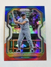 2021 Prizm Baseball Red/White/Blue Prizm - Brooks Robinson - Baltimore Orioles