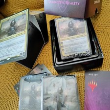 MTG Subjective Reality Commander Deck Aminatou, 2018, Plus Sleeves And Deck Box