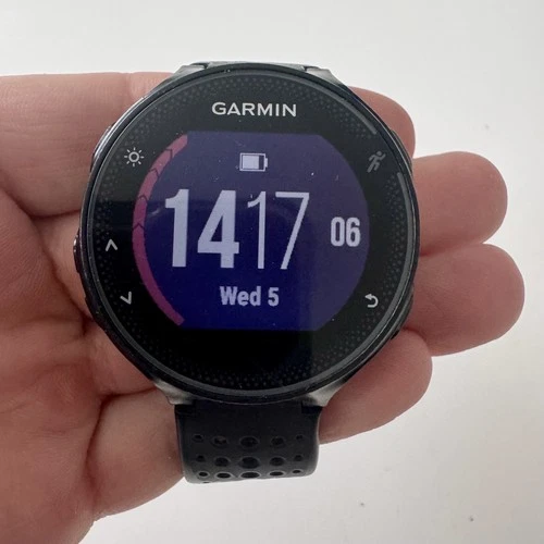 GARMIN FORERUNNER 235 GPS RUNNING WATCH SMART NOTIFICATIONS BLACK RRP £200