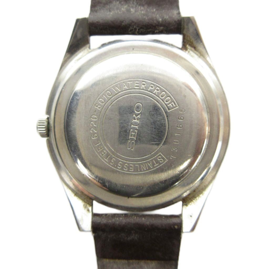 SEIKO Skyliner 6220-8010 1967 Hand-Wind 21J Vintage Watch Silver from Japan image 2