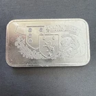 1 oz .999 Fine Silver Shields Mint Art Bar