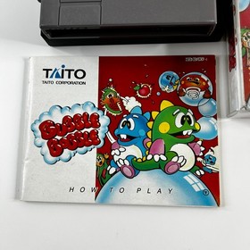 Bubble Bobble (Nintendo NES, 1988 PAL A) Taito Platform Complete In Box