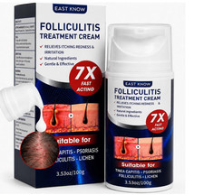 Folliculitis Treatment Cream, 5 Benzoyl Peroxide  Tea Tree Oil, 100g  Fast-ab