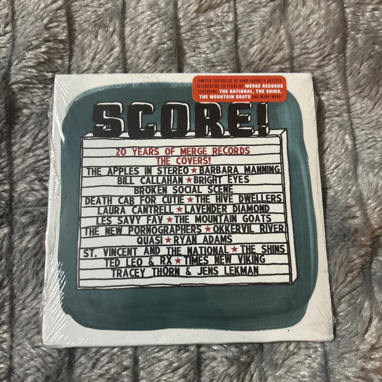 SEALED!! Score! 20 Years Of Merge Records: The Covers! (CD, 2009) BRAND NEW