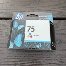HP Original Ink Cartridge 75 Tri-Color Expired 2011