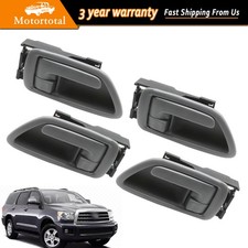Set of 4 Interior Inside Inner Door Handle Gray For Toyota Tundra 2004-2006
