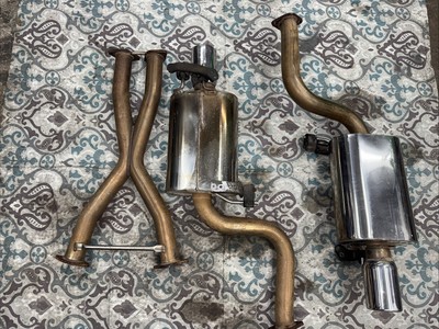 90-96 Nissan 300zx Z32 Stillen Exhaust Catback 2+0 Muffler System
