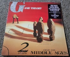 GAME THEORY-2 STEPS FROM THE MIDDLE AGES-1988 SEALED VINYL LP WITH HYPE STICKER