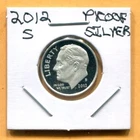 Gem 2012-S Proof Ultra-Cameo Silver Roosevelt Dime - Free Shipping