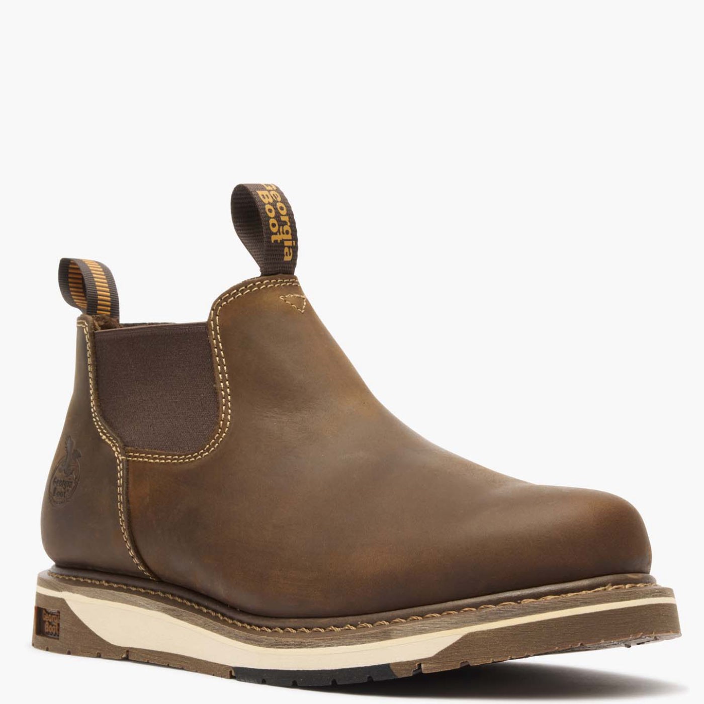 Georgia Boot AMP LT Wedge Work Romeo GB00545 - Durable Work Boots for Men