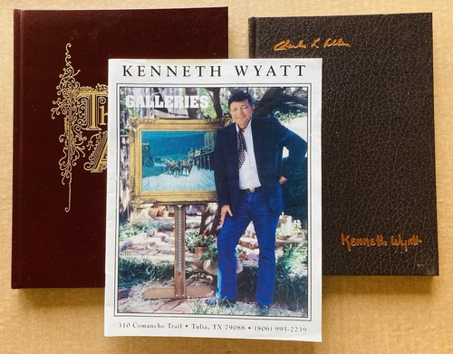 Kenneth Wyatt - 3 Vintage Books & Postage Stamps Incl. The Apostles - Afbeelding 2 van 6