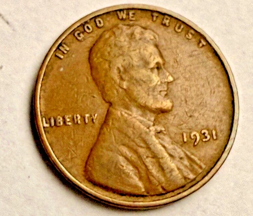 1931-P Lincoln Wheat 1c ~~ SOLID Very Fine? ~~ Great Coin! Great Date! ~~ D80