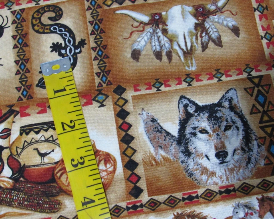 1.5 yds RISING SUN Moda Fabric Tribal Southwestern Native Culture Sara Khammash - Image 3 of 3