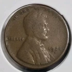 1924-D Semi-Key Date Lincoln Wheat Cent Penny