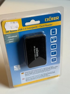 Dörr Multicard-Reader xD, CF, SDHC, UHS II, Micro-SD, Memorystick-/ProDuo