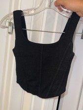 Wilfred Sculpt Knit Bustier Waist Tank