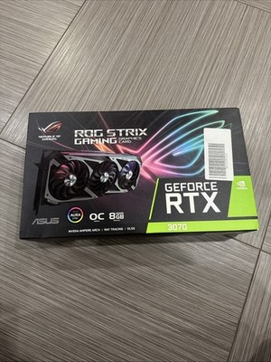 ASUS ROG Strix GeForce RTX 3070 V2 OC Edition 8GB GDDR6 Gaming Graphics Card