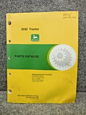 OEM Factory Genuine John Deere JD 2030 Tractor Parts Catalog Book Manual PC1289