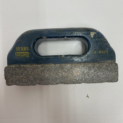 #ad Vintage RARE Sears Craftsman 9 64271 Sander Stone Concrete Grill Cleaner $43.97