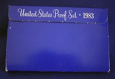 1983 Proof set. Genuine. complete and original as issued by US Mint.