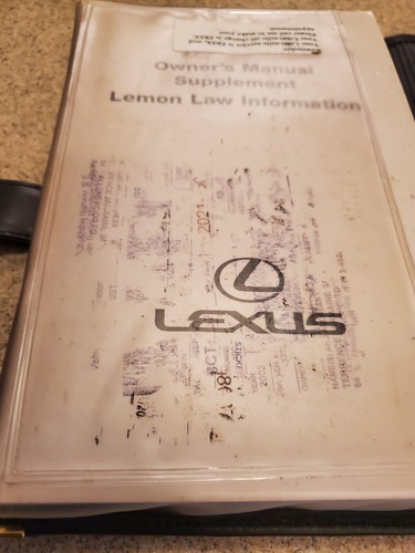 2003 LEXUS SC430 OWNERS MANUAL GUIDE BOOKS & PEN SET WITH CASE & DEALER CARDS - 第 14/19 張圖片