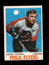 1970-71 O-PEE-CHEE #196 GARRY PETERS VGEX FLYERS *X76287