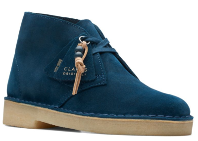 Clarks Desert Boot. Deep Blue Suede - 26173213 (WOMEN