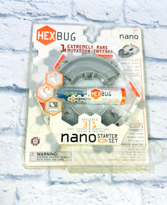 HexBug Nano Starter Set 1 Extremely Rare Mutation Nano Starter Set - New