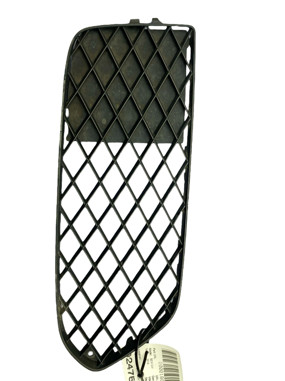 2016-2020 BENTLEY BENTAYGA OEM FRONT LEFT BUMPER LOWER GRILLE TRIM *BROKEN TAB*