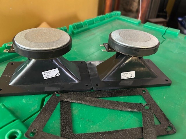 Kit Riparazione Tweeter Diaframma In Titanio Per Altoparlanti Klipsch - Ricambio K-79, K-100Ti, D-K100Ti, 2.25" Db Audiotechnik - Foto 10