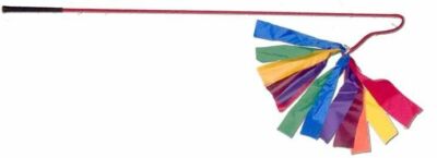 KOEHN Whip Stockyard 50'' w/ 10'' Drop & Tassler Assorted Colors Sorting Livestock