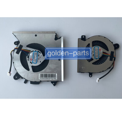 New For MSI GF65 Thin CPU & GPU Cooling Fan 5V 0.5A 4-Pin PABD08008SH N413 N433