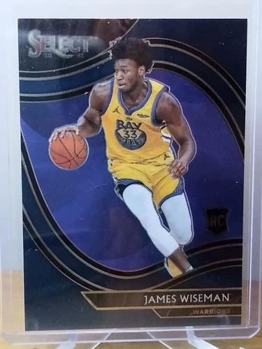 JAMES WISEMAN 2020-21 Panini SELECT COURTSIDE Rookie Card #299 Golden State C