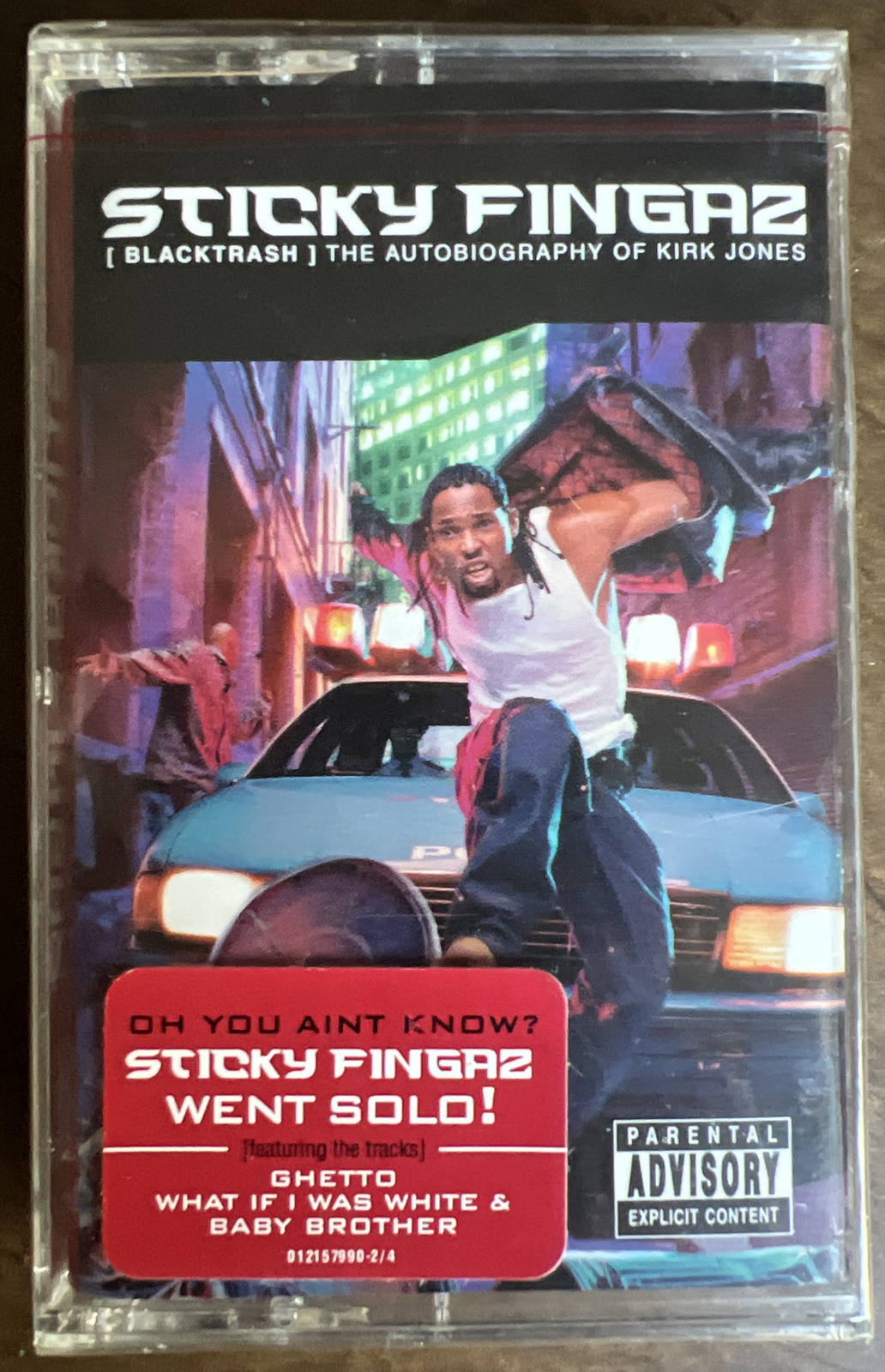 Sticky Fingaz Blacktrash Autobiography Kirk Jones Cassette sealed Eminem