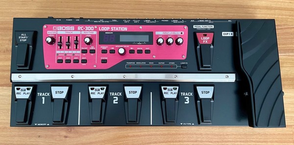 Boss RC-300 loop station