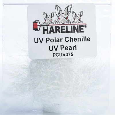 Hareline UV Polar Chenille - Pearl