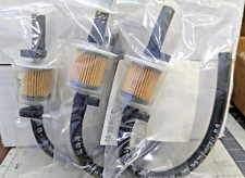 3 516 In-line Fuel Filter Kits With Clamps Hose Fram G12 Military B8s2
