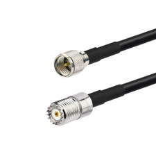 Antenna extension cable MINI UHF female to MINI UHF male Pigtail Coax Cable RG58