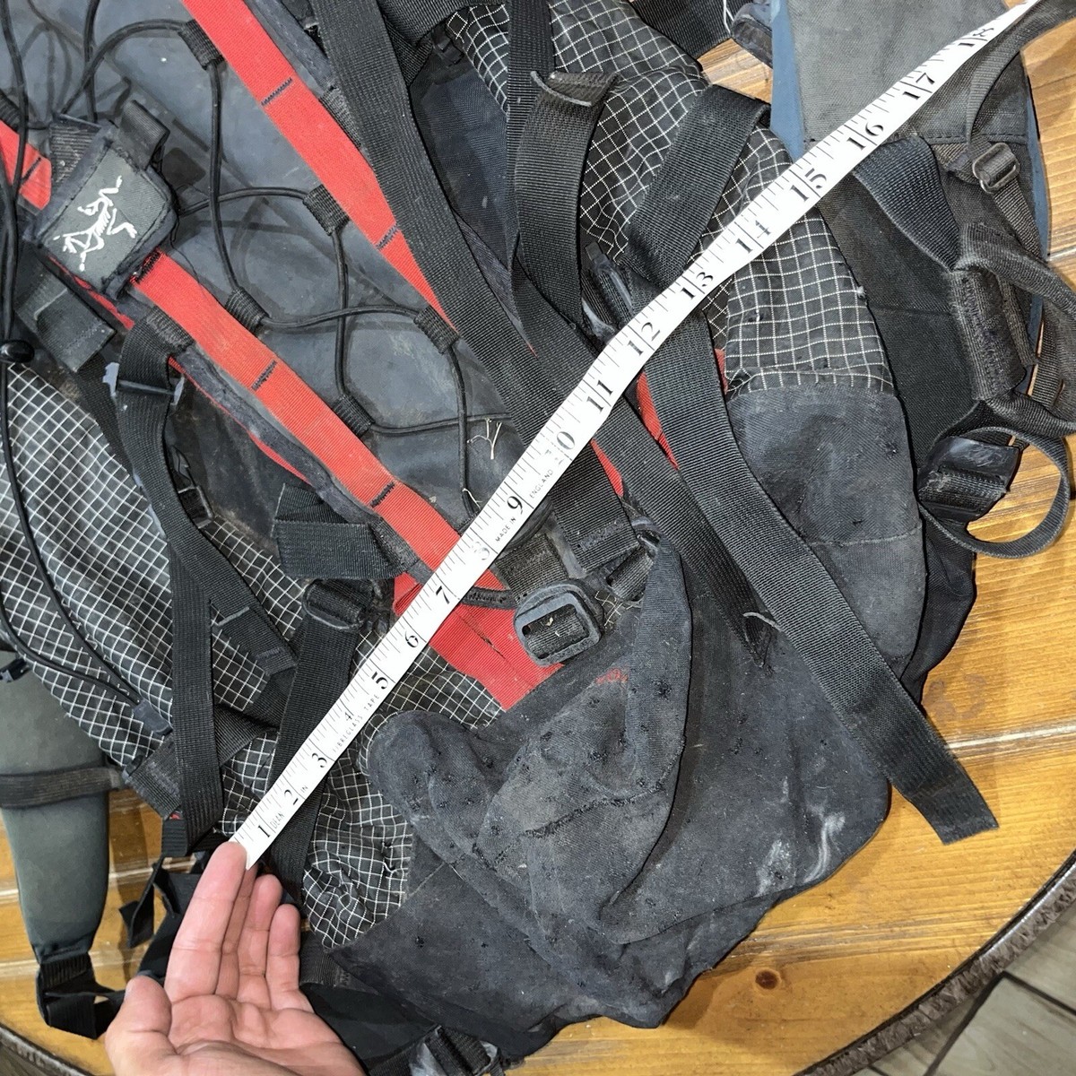 Arc'teryx Backpack Nozone Climbing Distressed Internal Frame