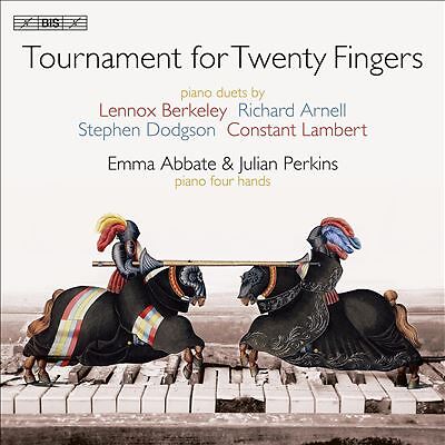Lennox Berkeley Tournament for Twenty Fingers: Piano Duets By Lennox Berkel (CD)