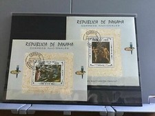 Panama 1968 Paintings cancelled  stamps sheets R26408