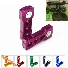 Snowmobile Handlebar Risers 4" For Polaris Matryx Arctic Cat Sleds 7/8" 1-1/8"