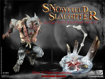 COOMODEL x OUZHIXIANG PM004 1/12 Bloody White Werewolf Deluxe Ver. INSTOCK
