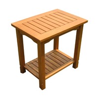 Beistelltisch Holz Eckig Ablagetisch Couchtisch Klein Holztisch Fsc 100%