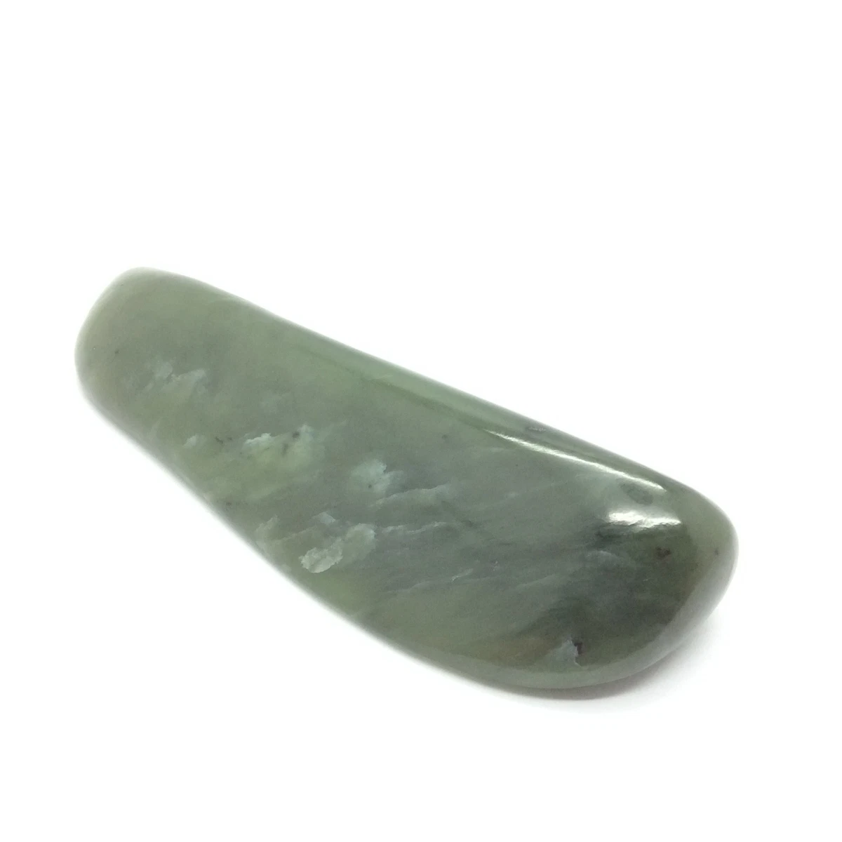 Siberian Jade Specimen Green Nephrite Jade Side Cut Polished Stone Siberia  #5 | eBay