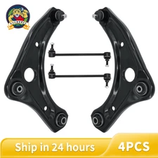 Front Lower Control Arm w/ Ball Joint Sway Bar Link for Nissan Micra Versa 1.6L