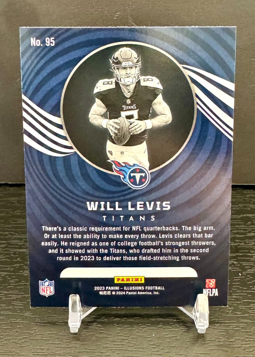 2023 Panini Illusions - Orange Trophy #95 Will Levis (RC