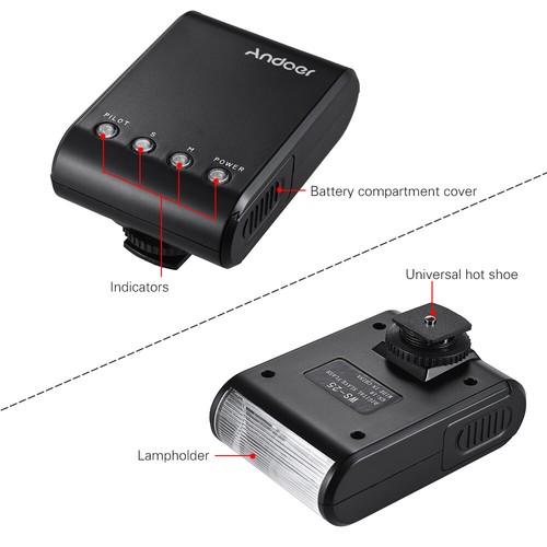 Professional Digital Mini Flash Speedlite for Pentax DSLR Cam G1M9 - Picture 3 of 9