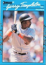 1990 Donruss Best of the NL Garry Templeton San Diego Padres #133