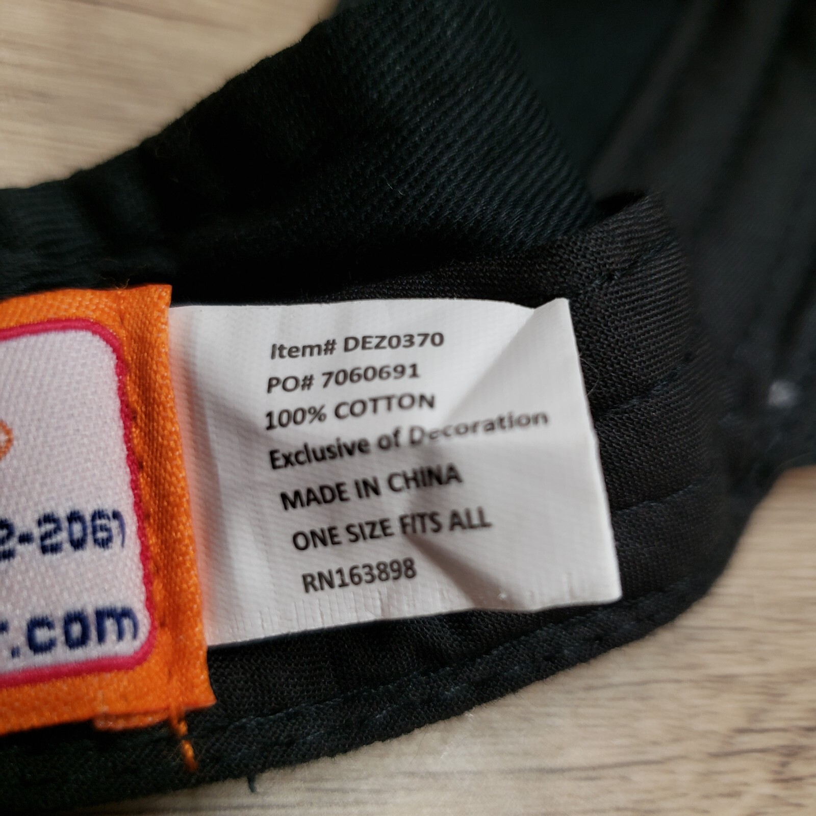 Dunkin Donuts Visor Cap Hat Strap Back Employee W… - image 7